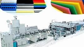 PP, PE, PVC sheet production line-1