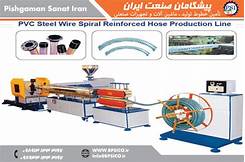 Wire reinforced PVC hose production line-1