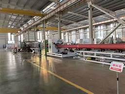 Large spiral HDPE double wall pipe production line-1